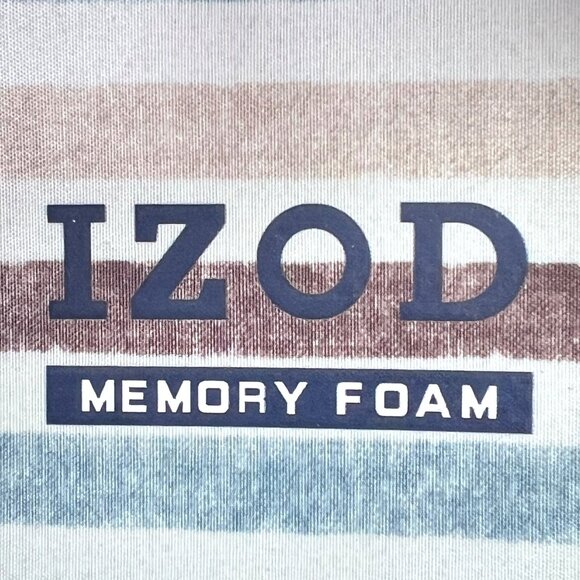 Izod Rangley Memory Foam Sneakers Mens Shoes Size 12 Navy Durable Lightweight - Picture 13 of 14